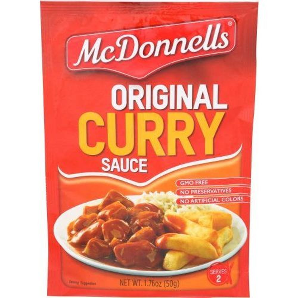 Mcdonnells Original Curry Sauce, 1.76 Ounce -- 12 Per Case