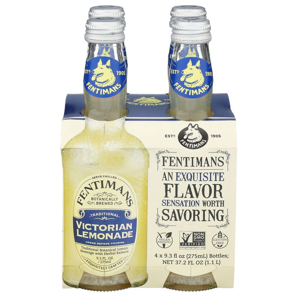 Fentimans Traditional Victorian Lemonade, 37.2 Fluid Ounce -- 6 Per Case
