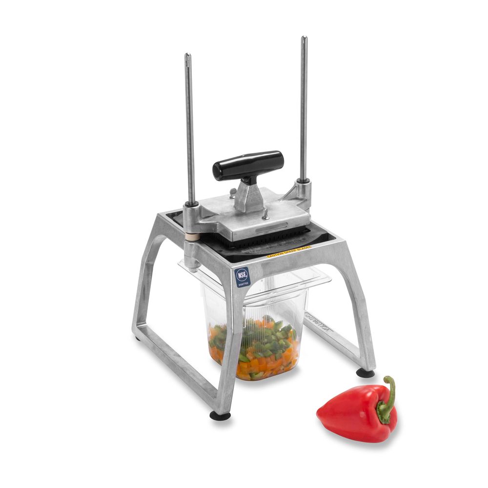 Vollrath 55458 Instacut 5.1 0.375 Inch Cut Manual Food Processor, 10.25 X 11.25 X 18.437 Inch