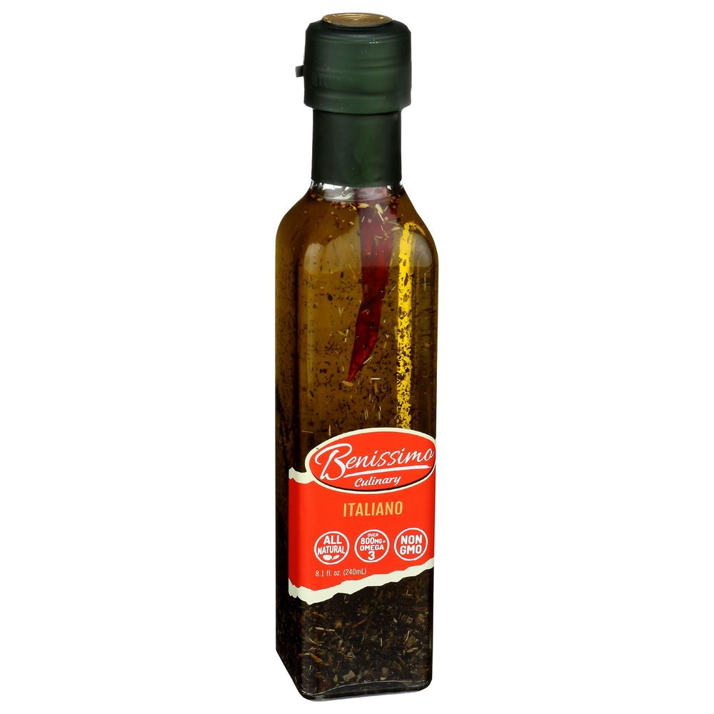Benissimo Italiano Extra Virgin Olive Oil, 8.1 Ounce -- 6 Per Case