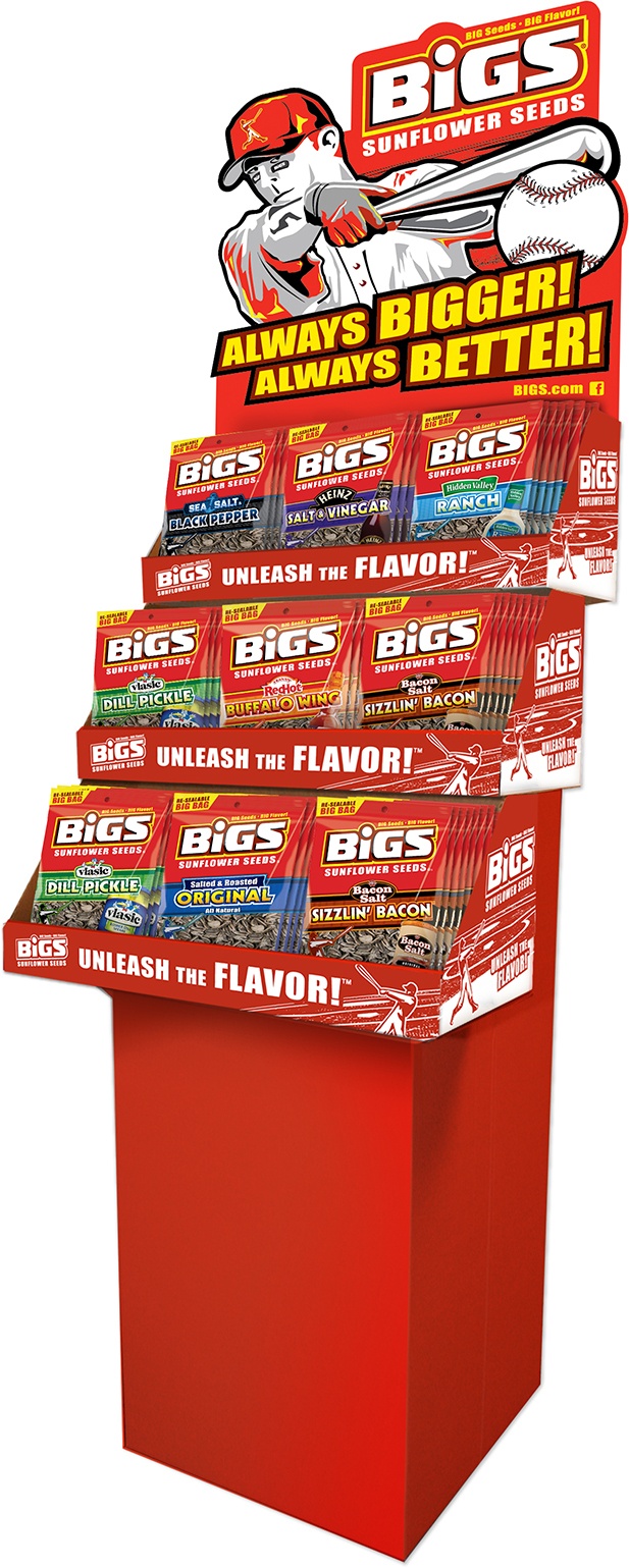 Bigs Vlasic Dill Pickle Sunflower Seed, 5.35 Ounce -- 12 Per Case