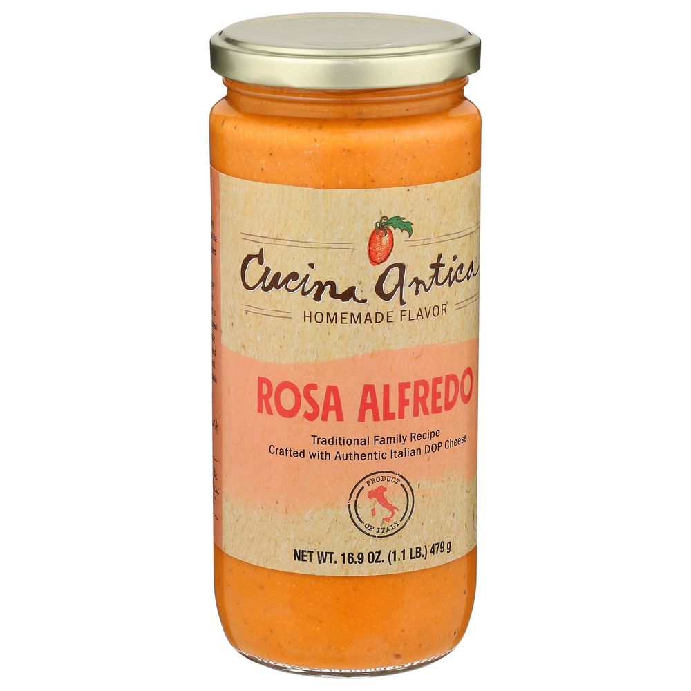 Cucina Antica Rosa Alfredo Sauce, 16.9 Ounce -- 6 Per Case