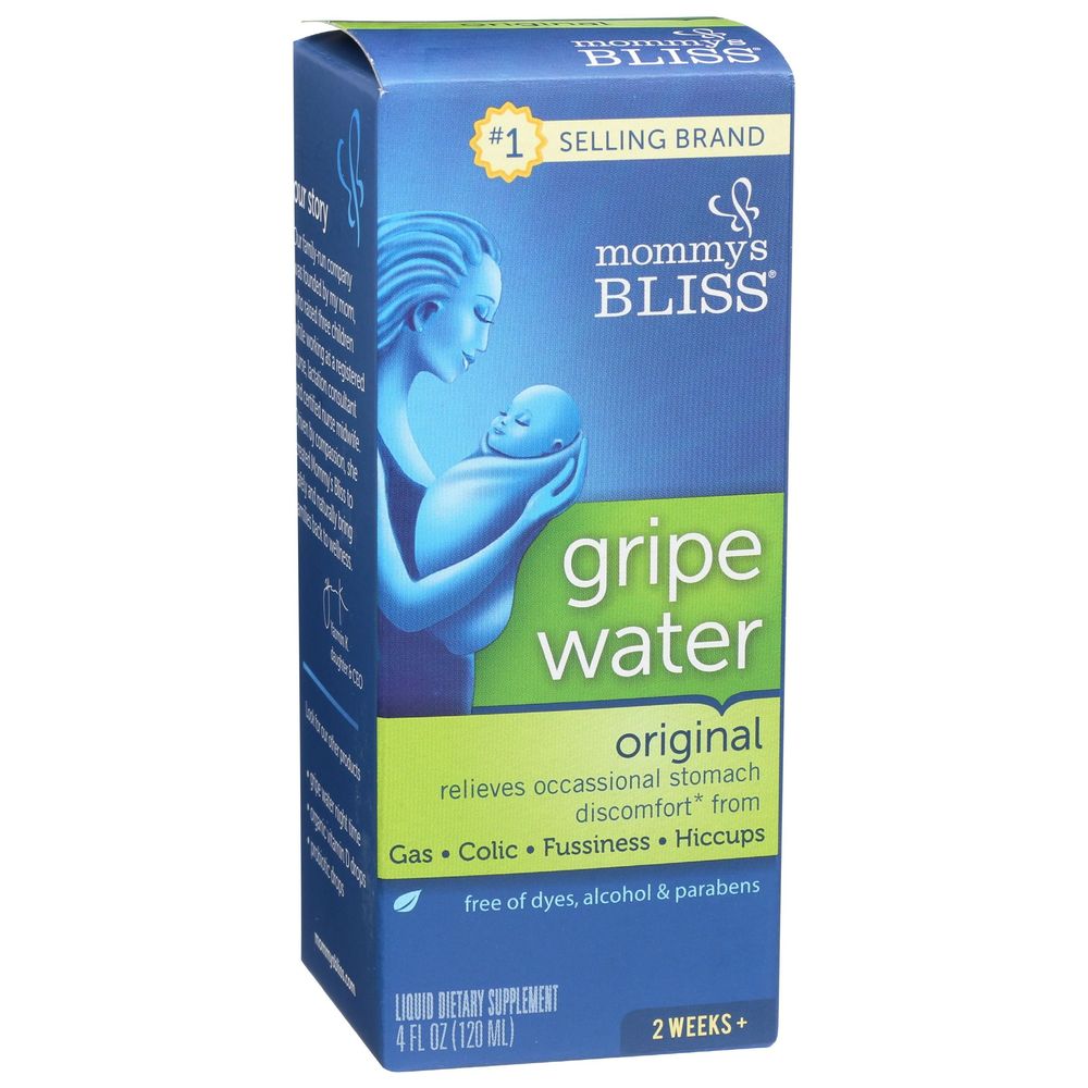 Mommys Bliss Original Gripe Water, 4 Ounce