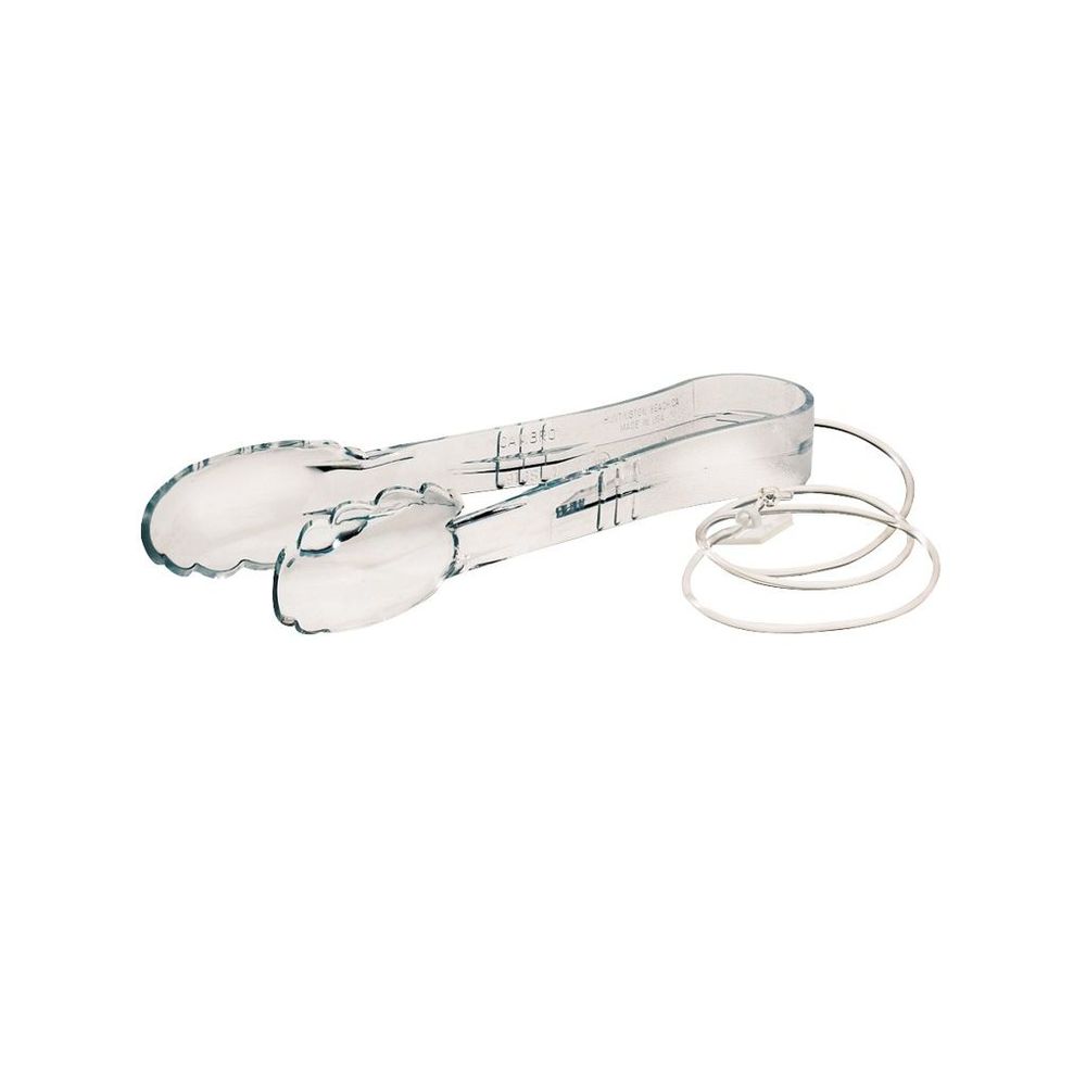 Cal-mil Clear Plastic Tong Kit