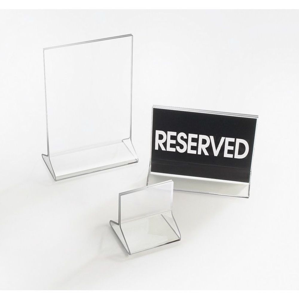 Cal-mil Classic Standard Tabletop Cardholder, 2 1/4 X 2 1/4 Inch