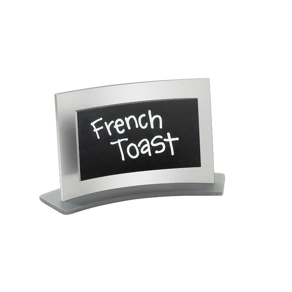 Cal-mil Black Write-on Forma Board, 3 X 2 X 2.5 Inch -- 24 Per Case