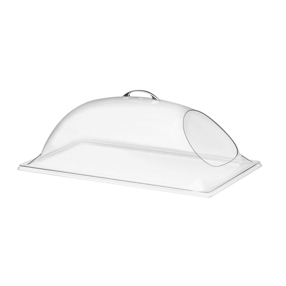 Cal-mil Clear Dome Cover With End Cutout, 18 X 26 X 8 Inch