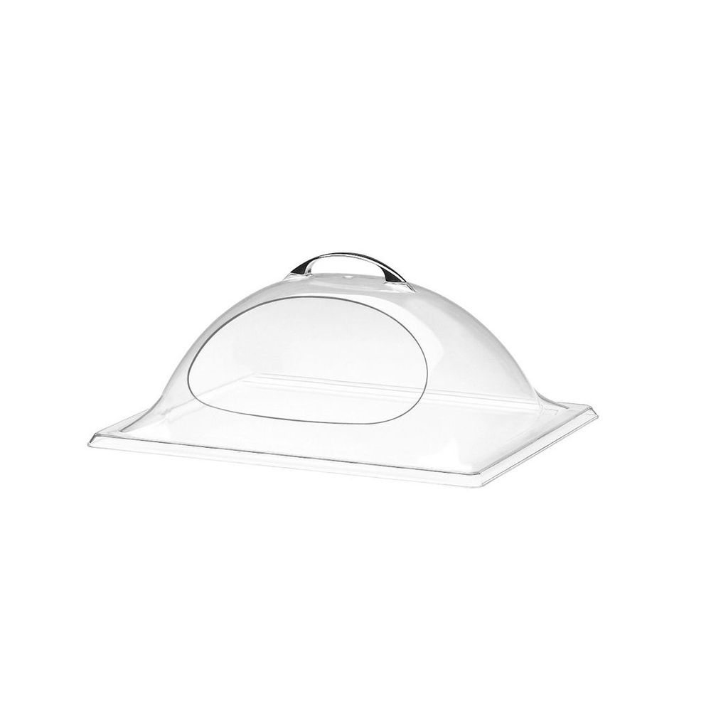 Cal-mil Polycarbonate Dome Cover With 1 Side Cutout, 10 X 12 X 4 1/2 Inch