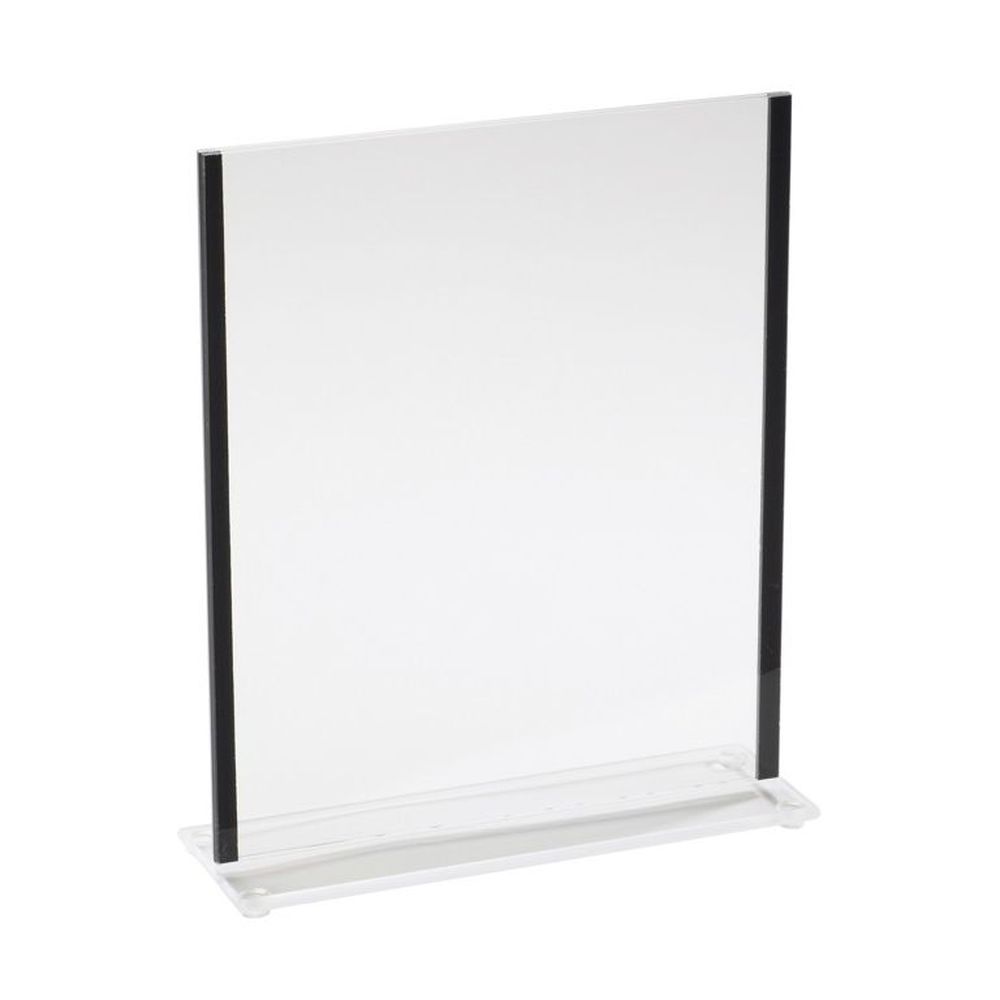 Cal-mil Classic Black Trim Card Holderr, 8 1/2 X 11 Inch