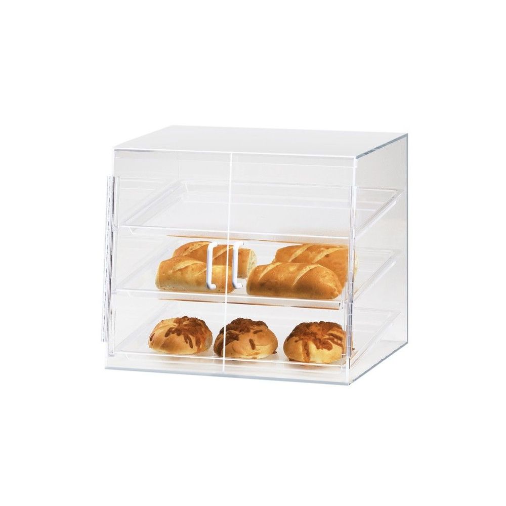 Cal-mil Classic Three Tier Slanted Front Acrylic Display Case, 19 X 17 X 18 Inch