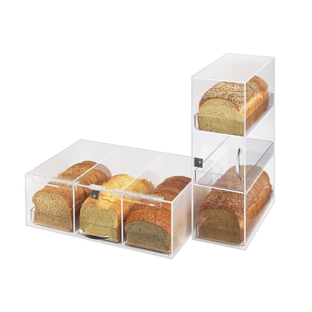 Cal-mil Classic 3 Tier Bread Display Case, 7 X 12 X 20 Inch