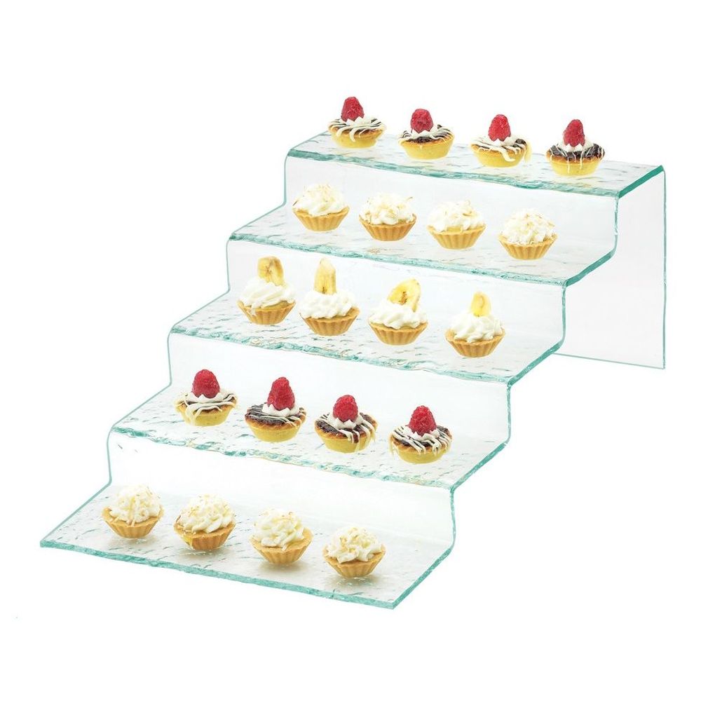 Cal-mil Glacier Stair Step Riser, 11.5 X 20 X 7 Inch
