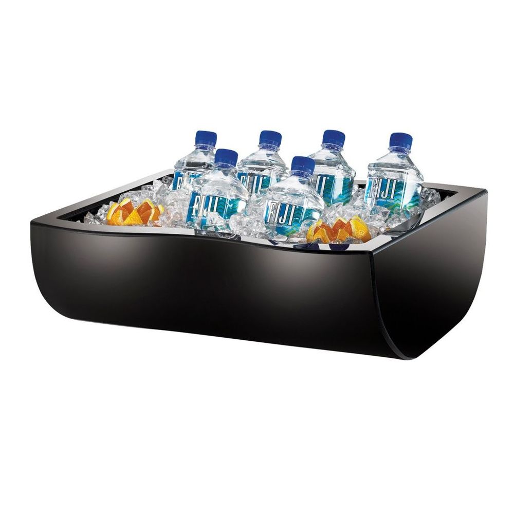 Cal-mil Black Acrylic Insulated Ice Housing, 20 X 15 X 6.5 Inch
