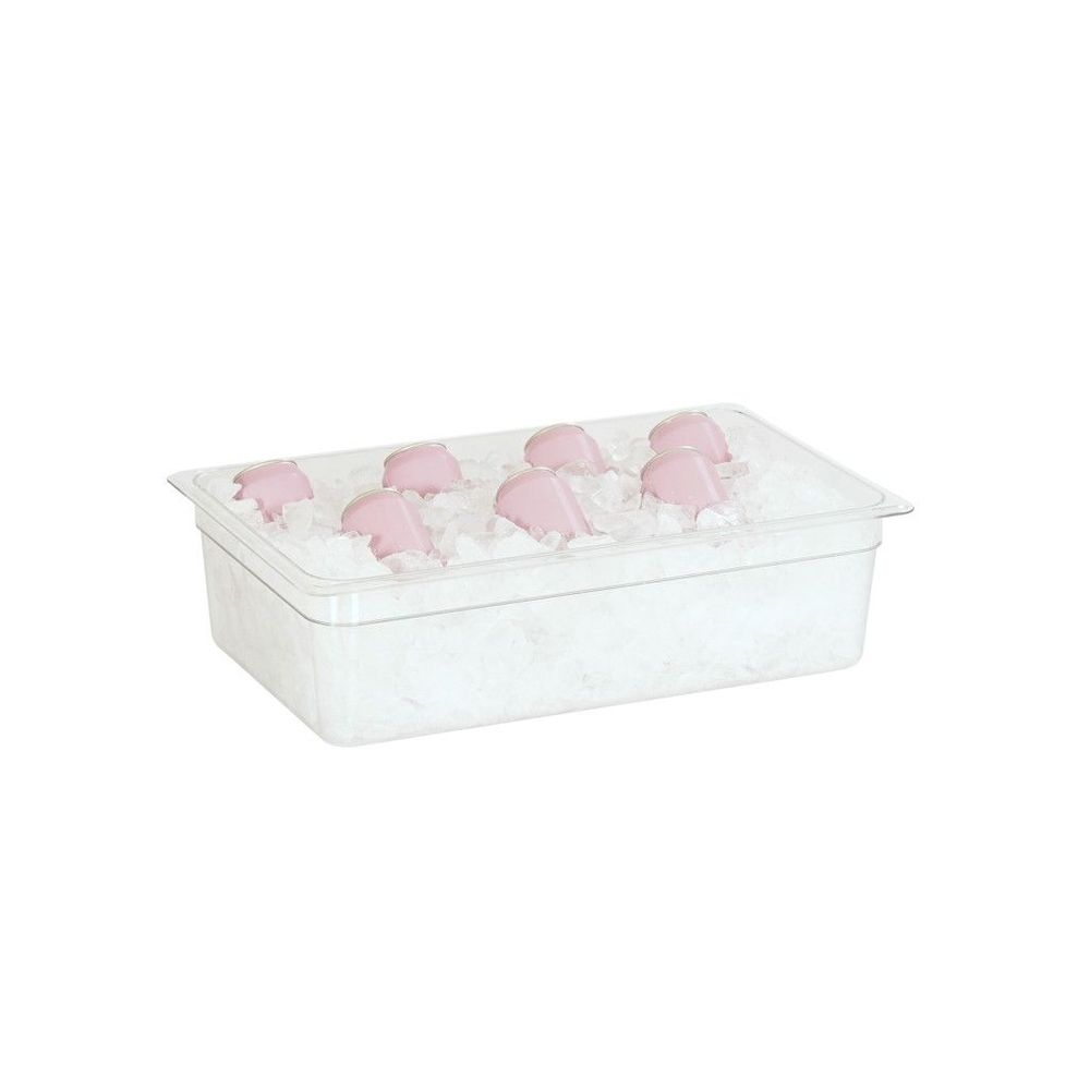 Cal-mil Classic Clear 12 X 20 Inch Deep Food Pan, 12 X 20 X 6 Inch -- 4 Per Case