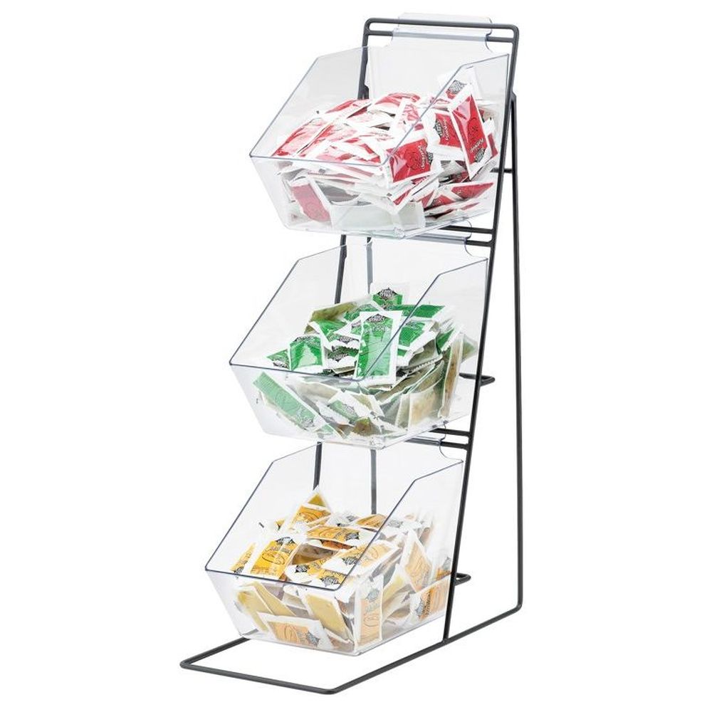 Cal-mil 3 Tier Iron Condiment Display, 6.5 X 12 X 20.5 Inch