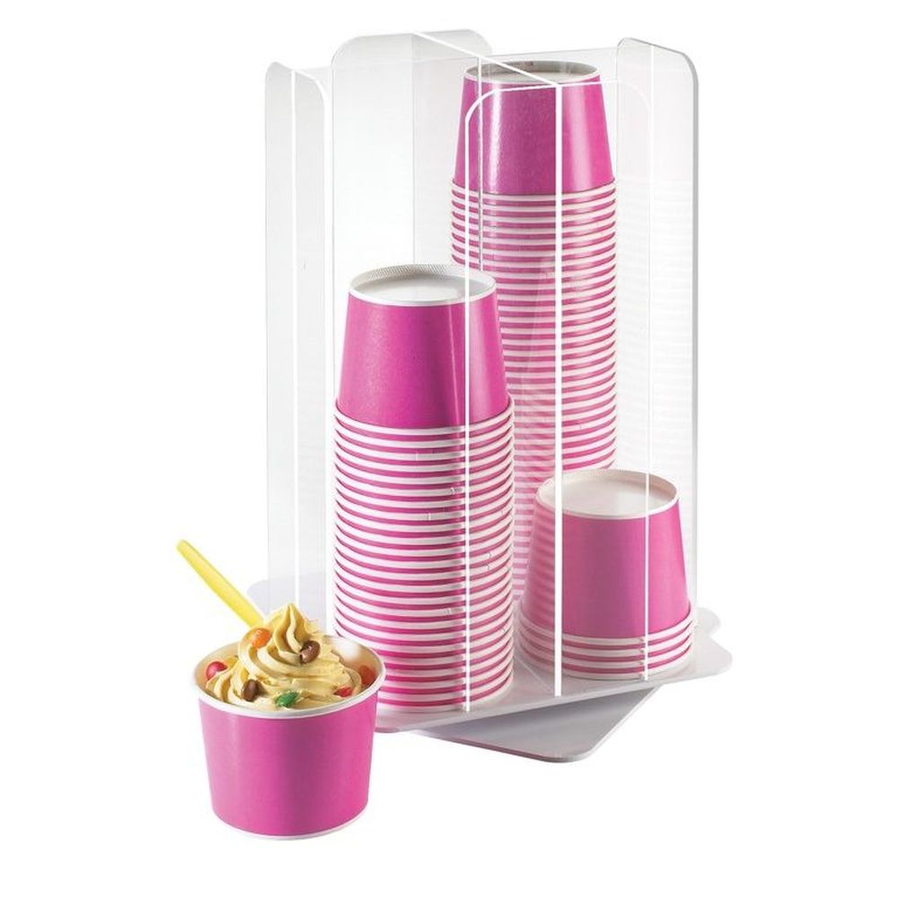 Cal-mil Revolving Cereal Cup Dispenser, 10 X 10 X 16.75 Inch
