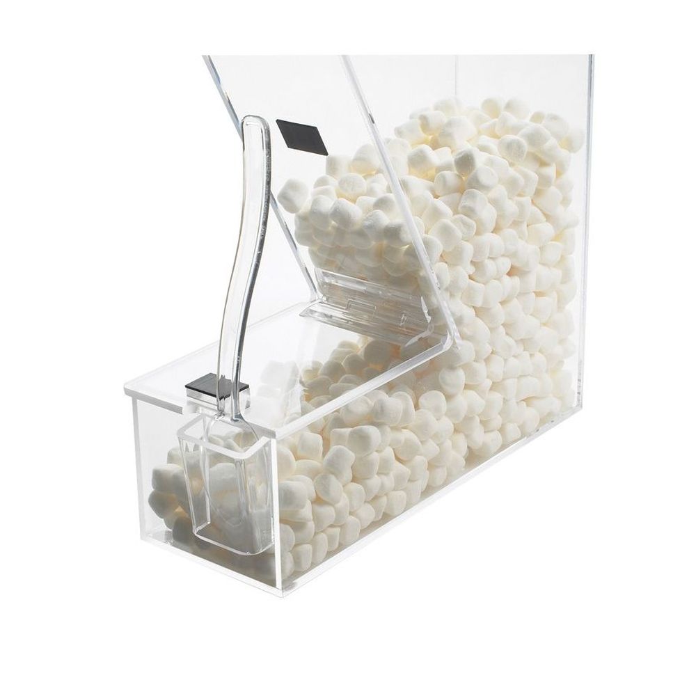 Cal-mil Classic Acrylic Topping Dispenser With Holster, 4 X 11 X 11 Inch