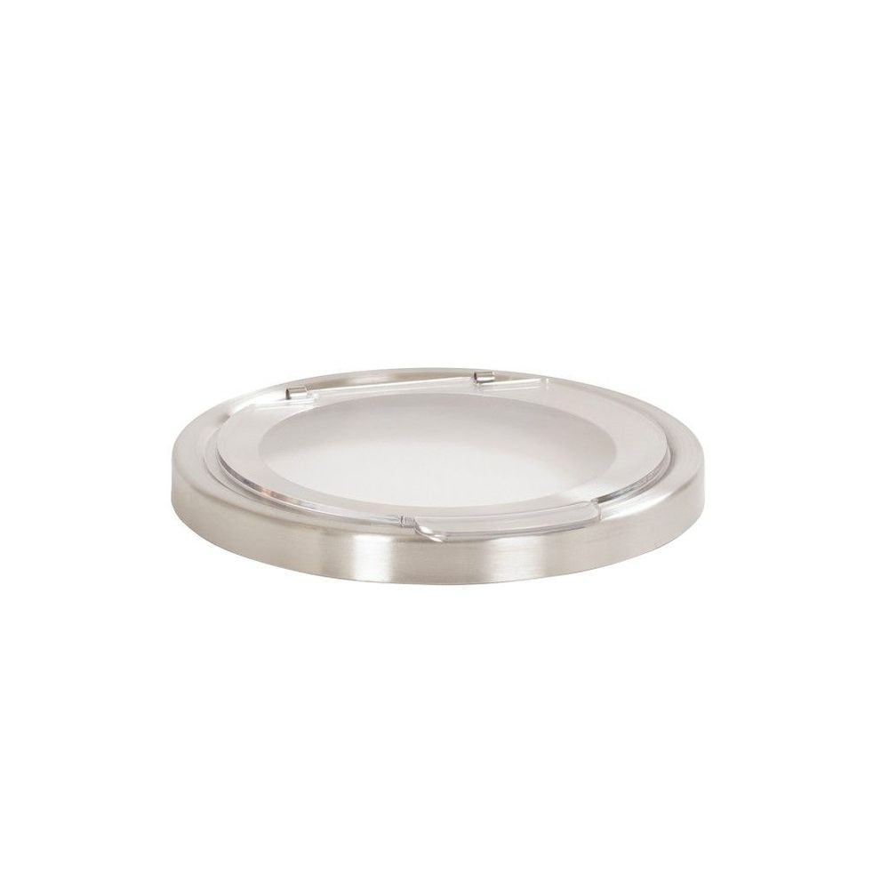 Cal-mil Replacement Stainless Steel Hinged Lid For 32 Ounce Mixology Jar, 5.1875 X 5.75 X .875 Inch -- 3 Per Case