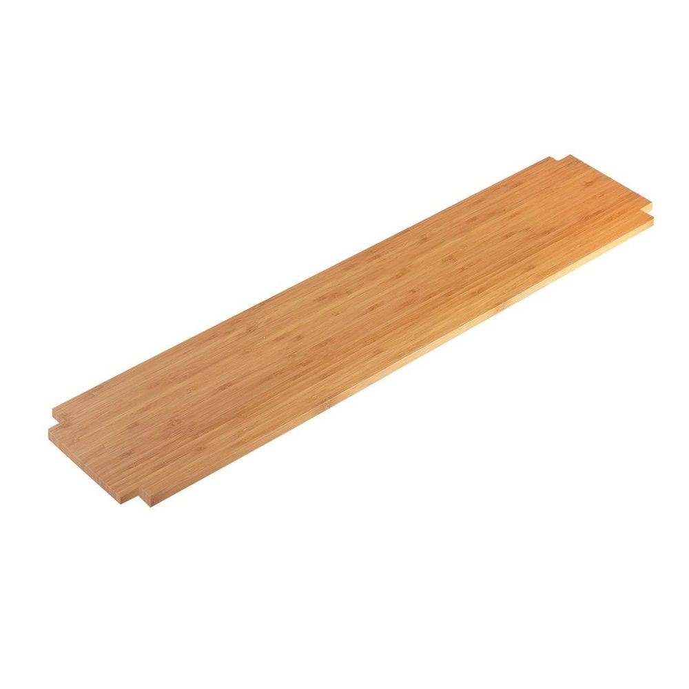 Cal-mil Bamboo Rectangle Riser Shelf, 24 X 12 X 0.5 Inch -- 3 Per Case