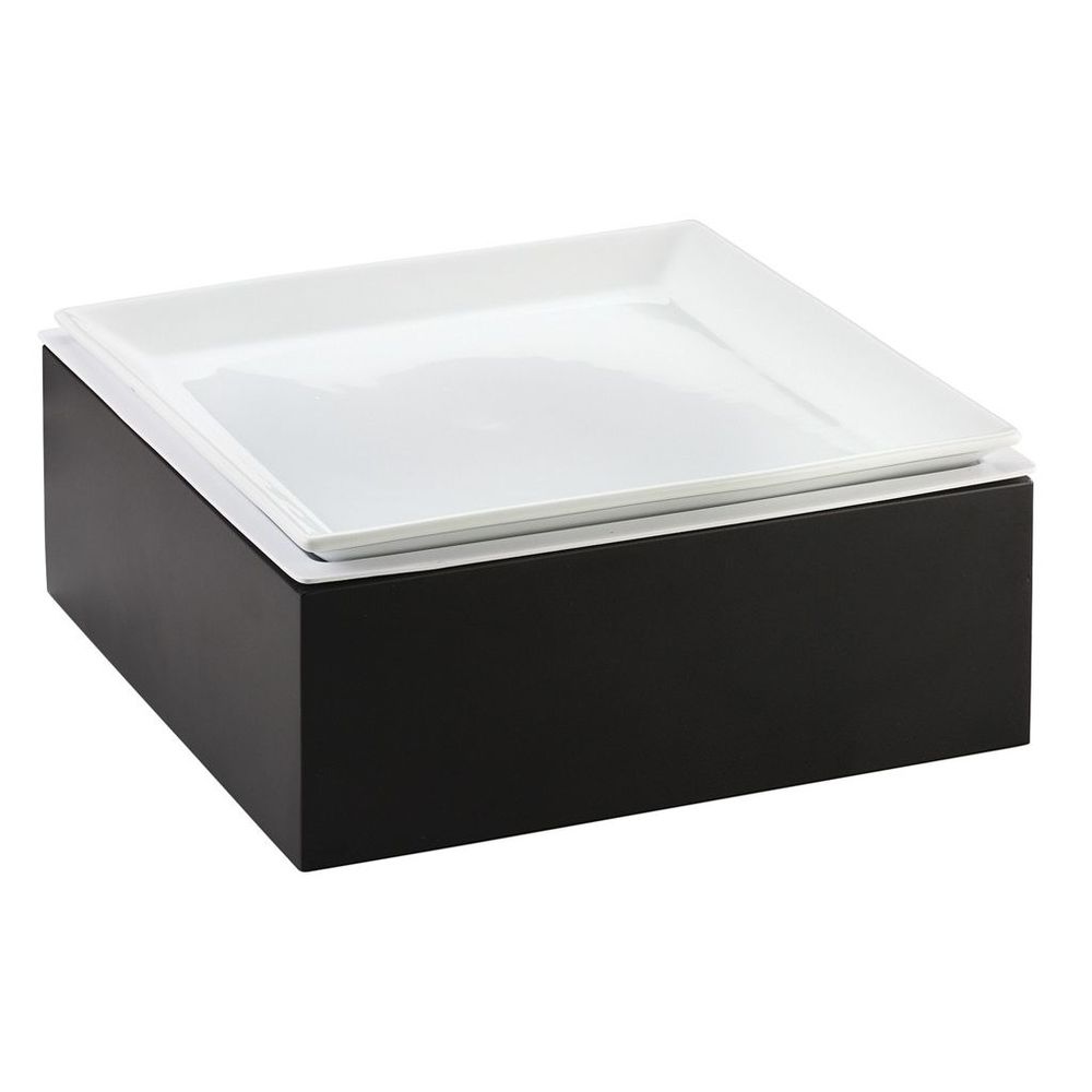 Cal-mil Black Cold Concept Cooling Base, 12 X 12 X 4.5 Inch
