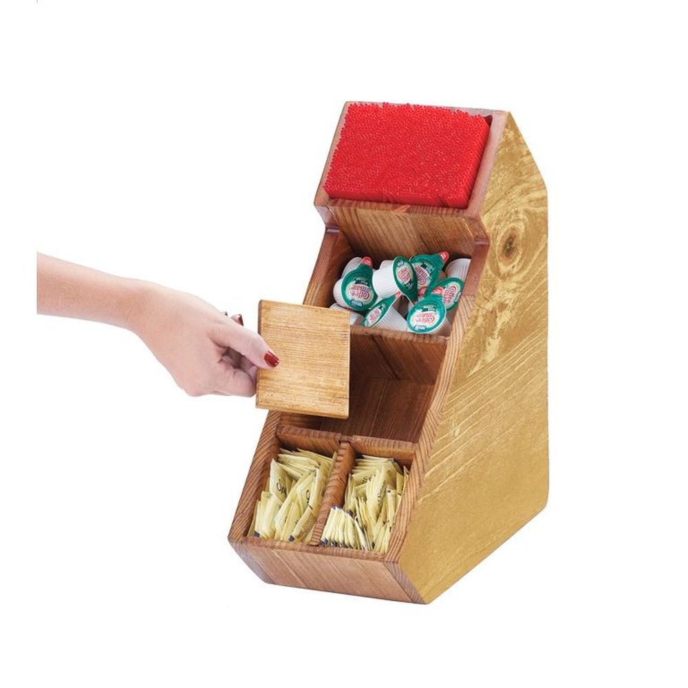 Cal-mil Madera Slanted Organizer, 6 X 13 X 15 Inch