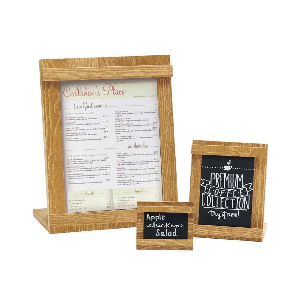 Cal-mil Madera Sign Holder, 11 X 6 X 13 Inch