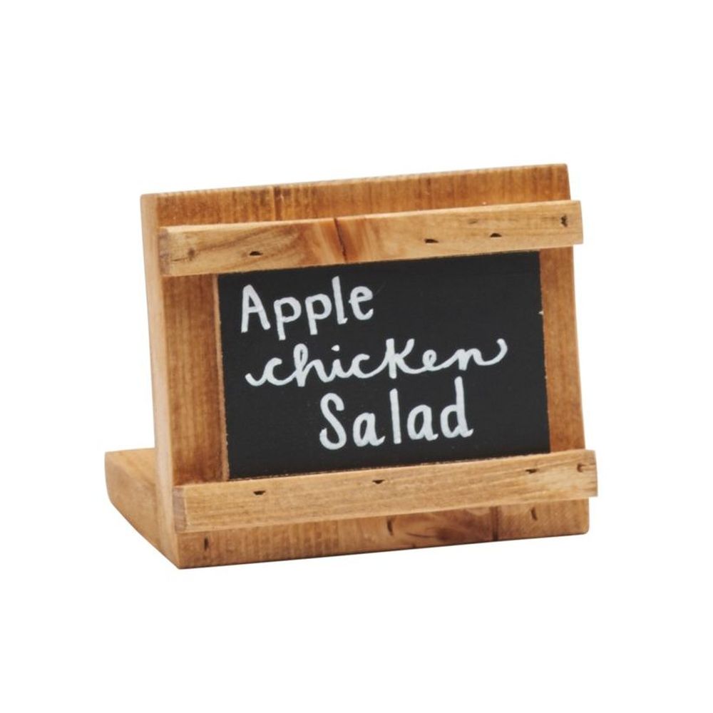 Cal-mil Madera Chalkboard Stand, 4.25 X 2.00 X 2.50 Inch