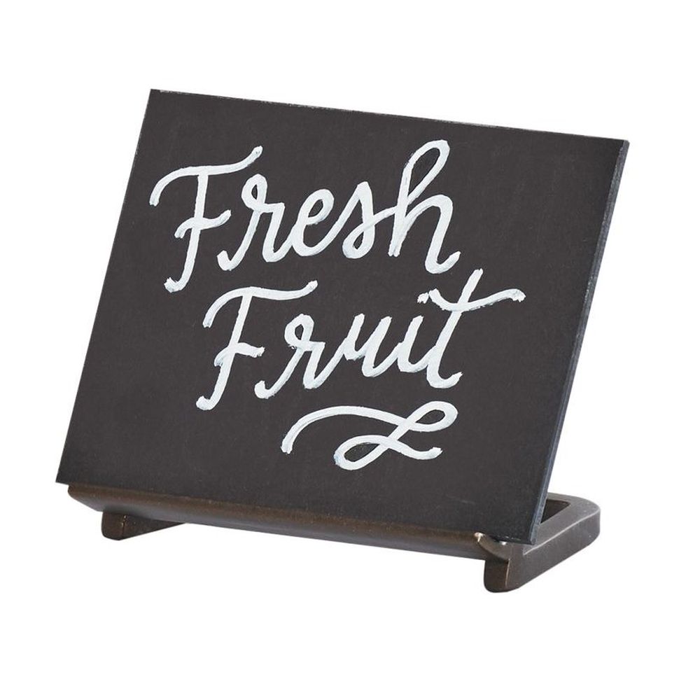 Cal-mil Sierra Bronze Chalkboard Sign, 4 X 3 X 3.25 Inch
