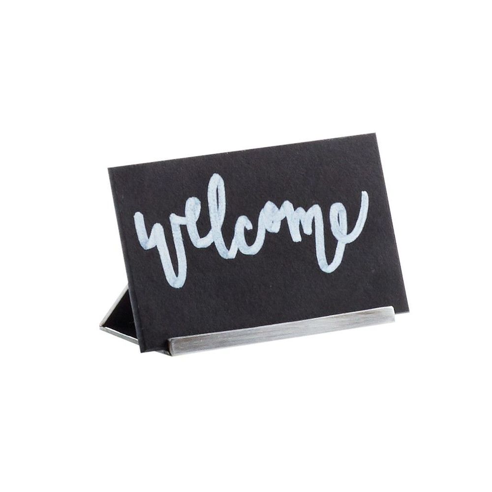 Cal-mil Open Frame Chalkboard Sign, 2 X 3 Inch -- 6 Per Case