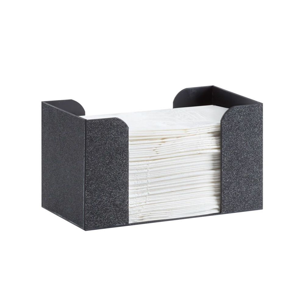 Cal-mil Black Classic Napkin Holder, 9 Inch Width X 5 Inch Depth X 5 Inch Height