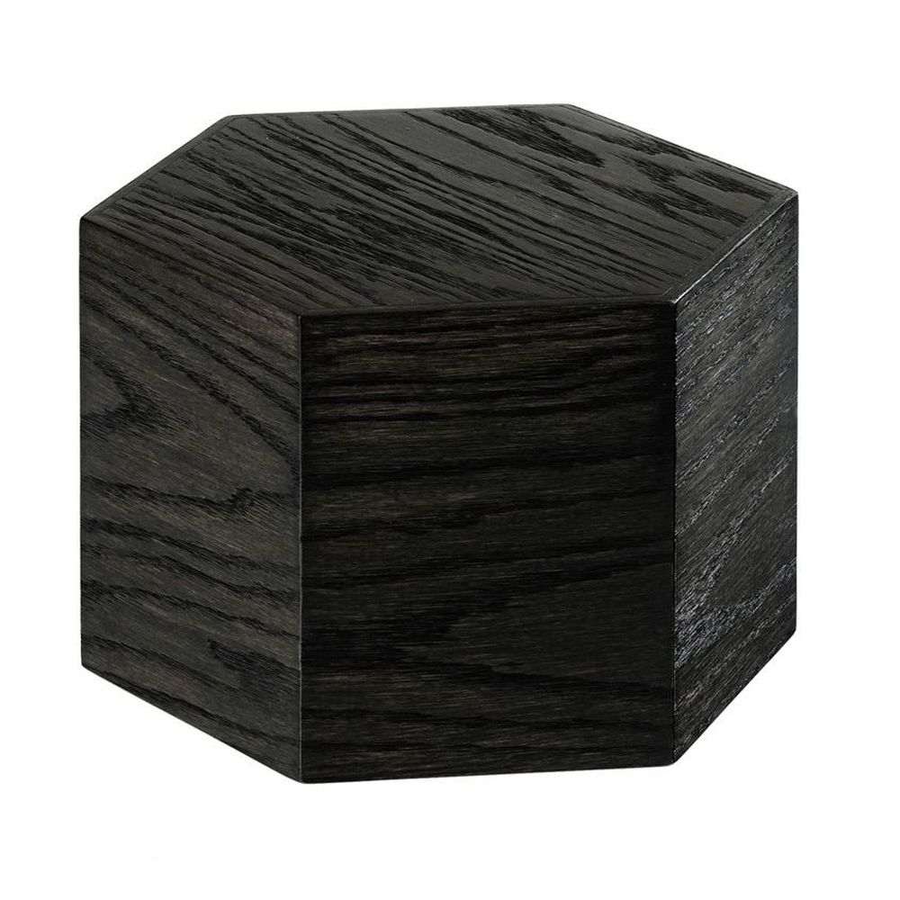 Cal-Mil Cinderwood Hexagon Riser, 12 inch Dia. x 8 inch Height