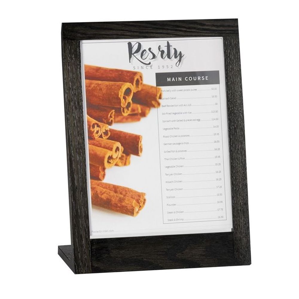 Cal-mil Oak Cinderwood Card Holder, 10.38 X 4.75 X 13.75 Inch