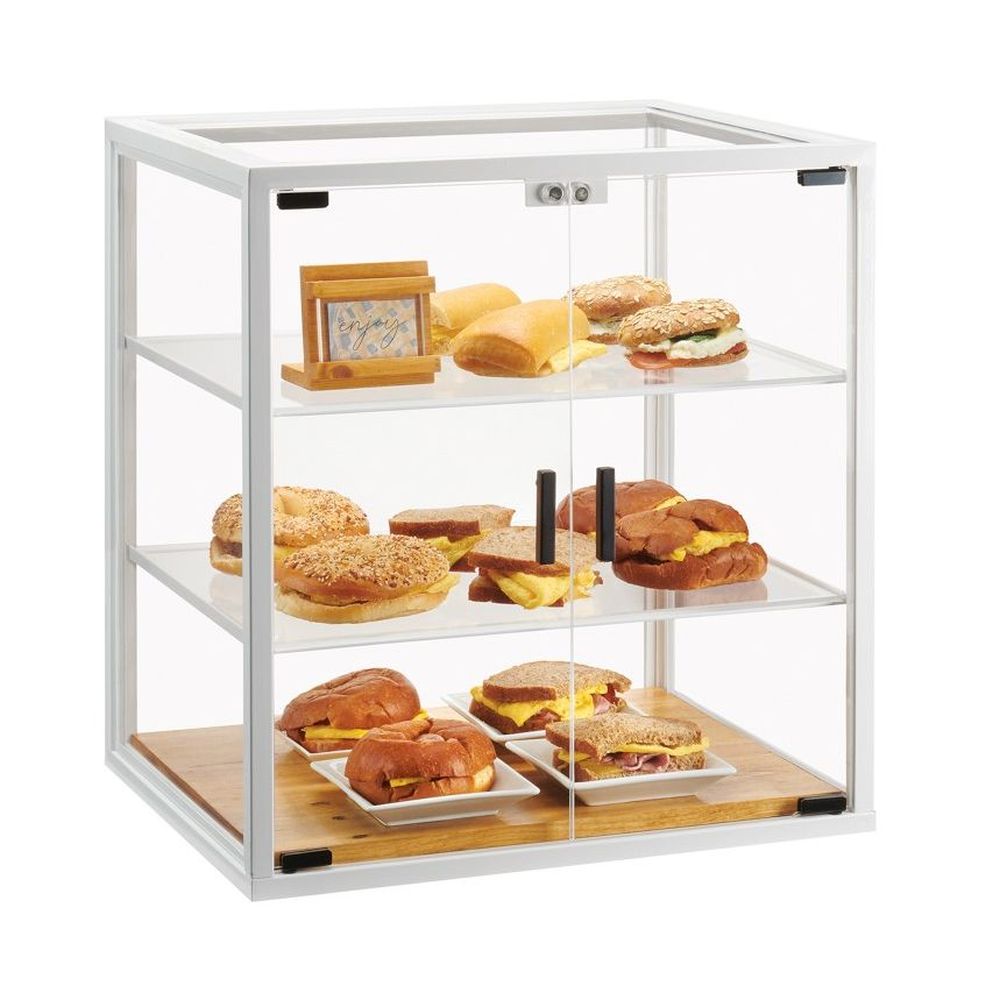 Cal-mil Monterey Square Bakery Case, 21 X 17 X 23 Inch