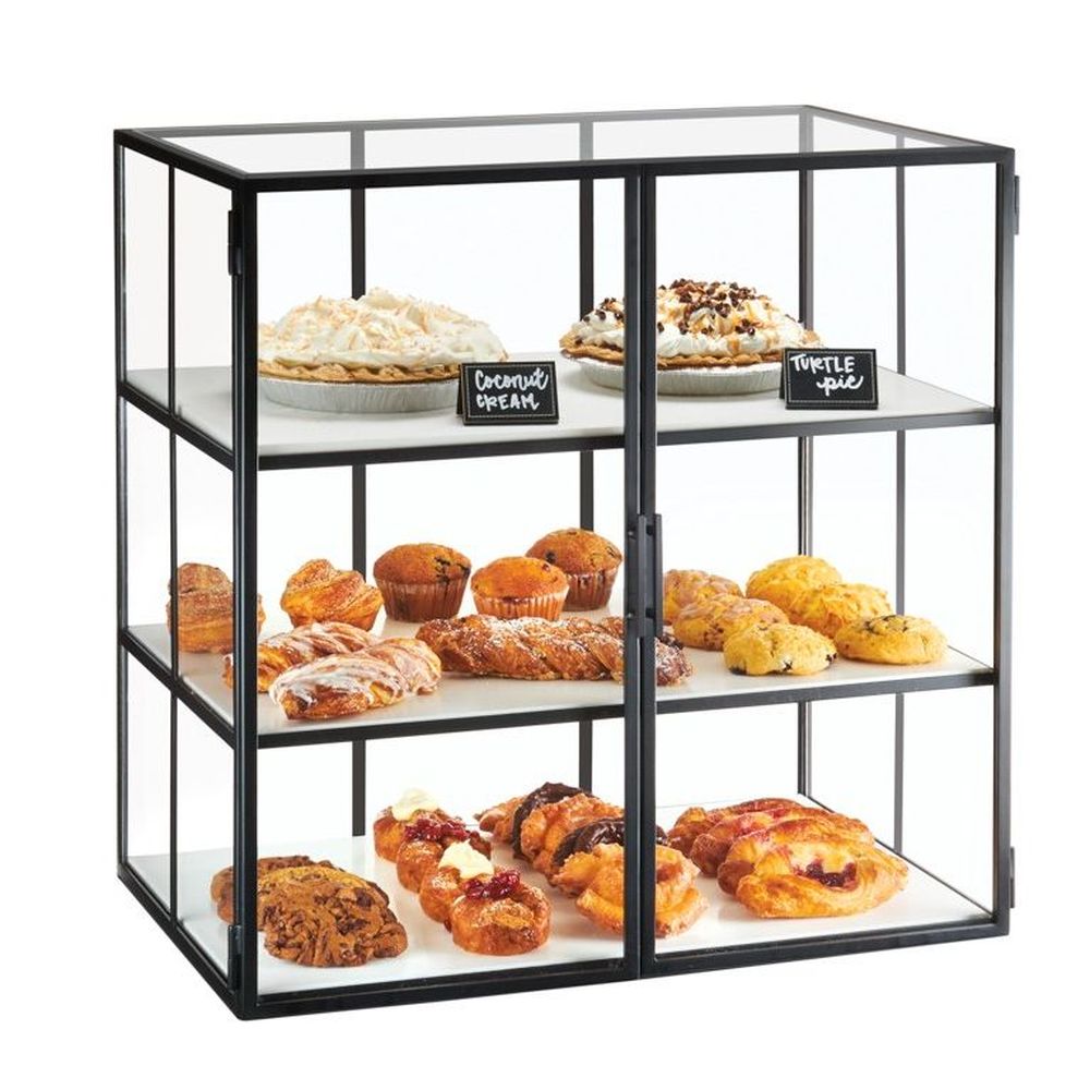 Cal-Mil Monterey 3 Tier Bread Display Case, 21 x 18.25 x 23 inch, image size:1000x1000