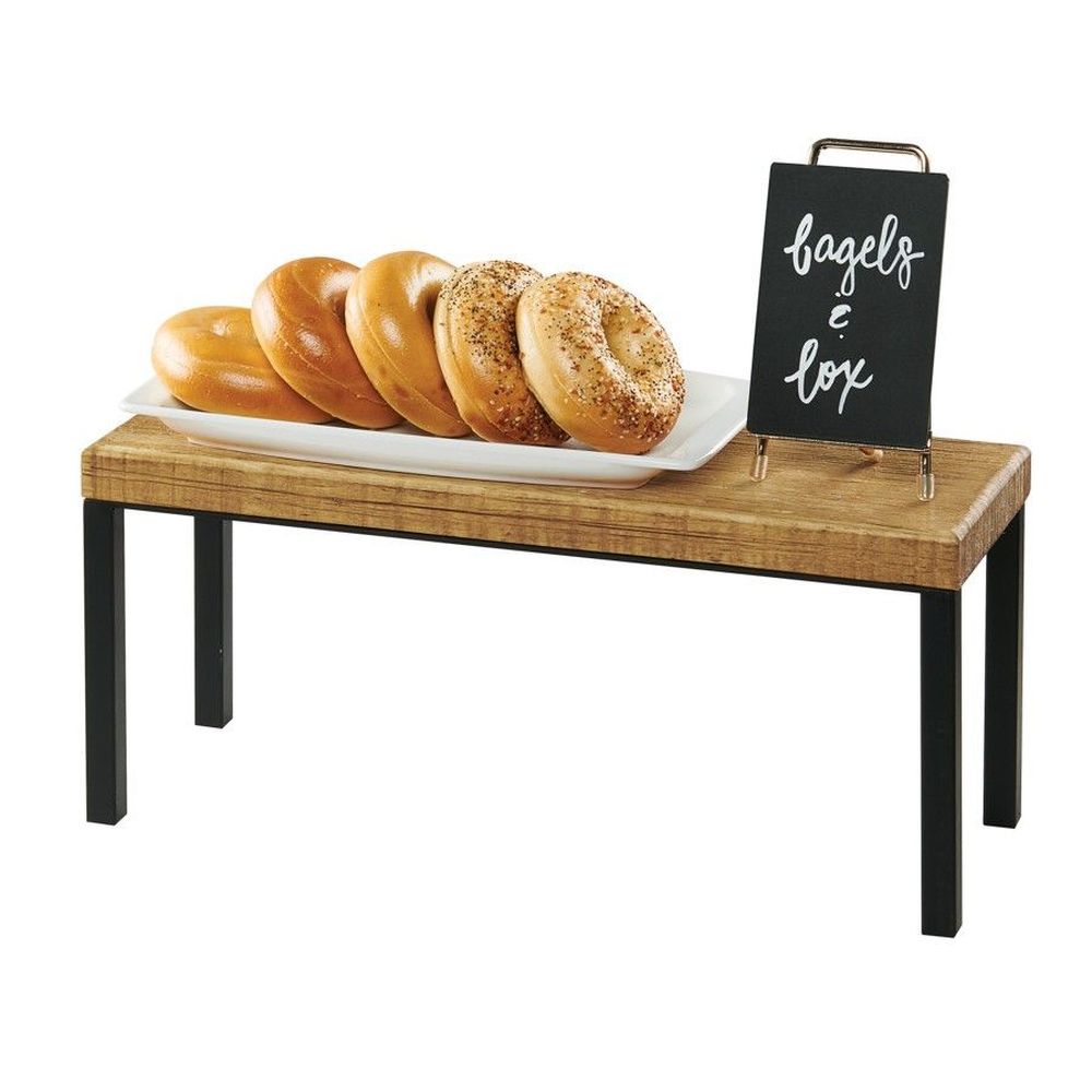 Cal-Mil Madera Rectangle Wood Riser, 7 inch Width x 20 inch Depth x 9 inch Height
