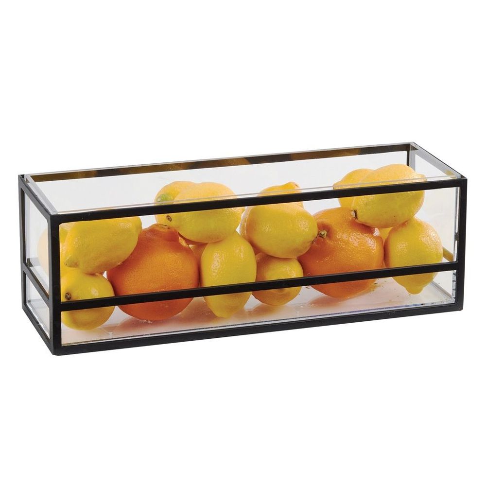 Cal-mil Monterey Black Rectangle Presentation Case, 5 Inch Width X 15 Inch Depth X 5 Inch Height