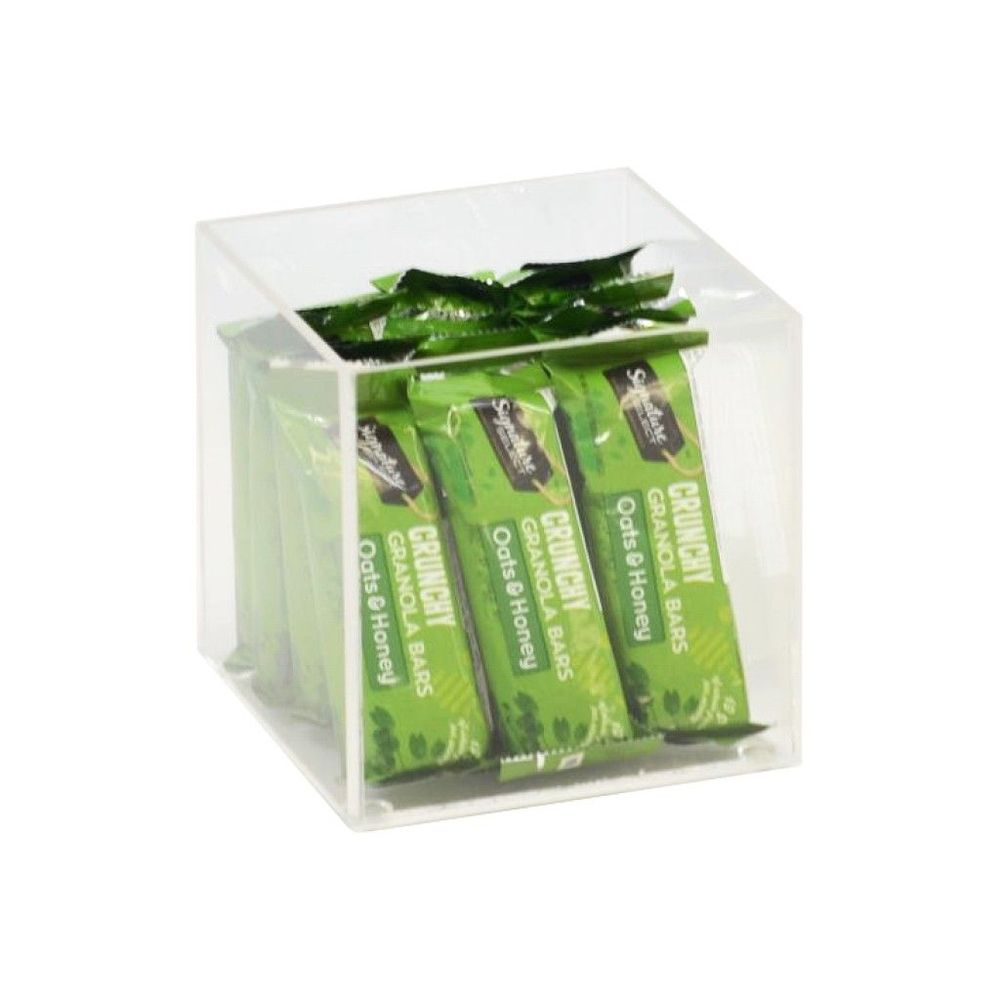Cal-mil Modular Clear Acrylic Display Box, 4 Inch Width X 4 Inch Depth X 4 Inch Height