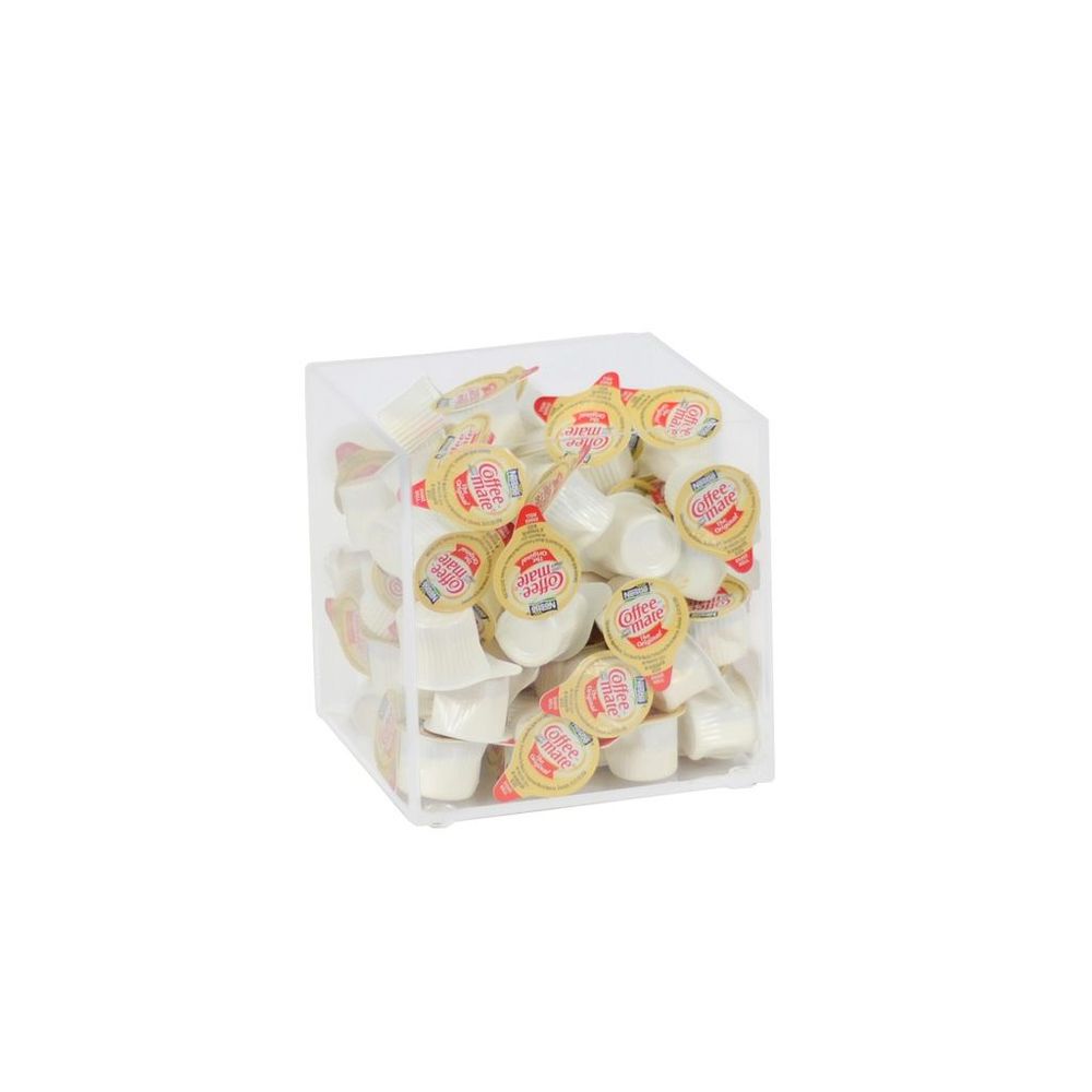 Cal-mil Modular Clear Acrylic Display Box, 6 X 6 X 6 Inch -- 4 Per Case