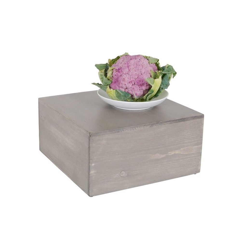 Cal-Mil Aspen Square Riser, 12 inch Width x 12 inch Depth x 6 inch Height