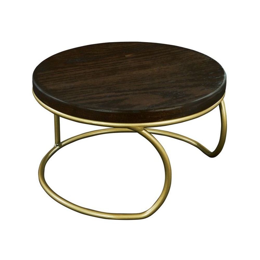 Cal-Mil Heritage Round Wood Riser, 12 inch Dia. x 6 inch Height