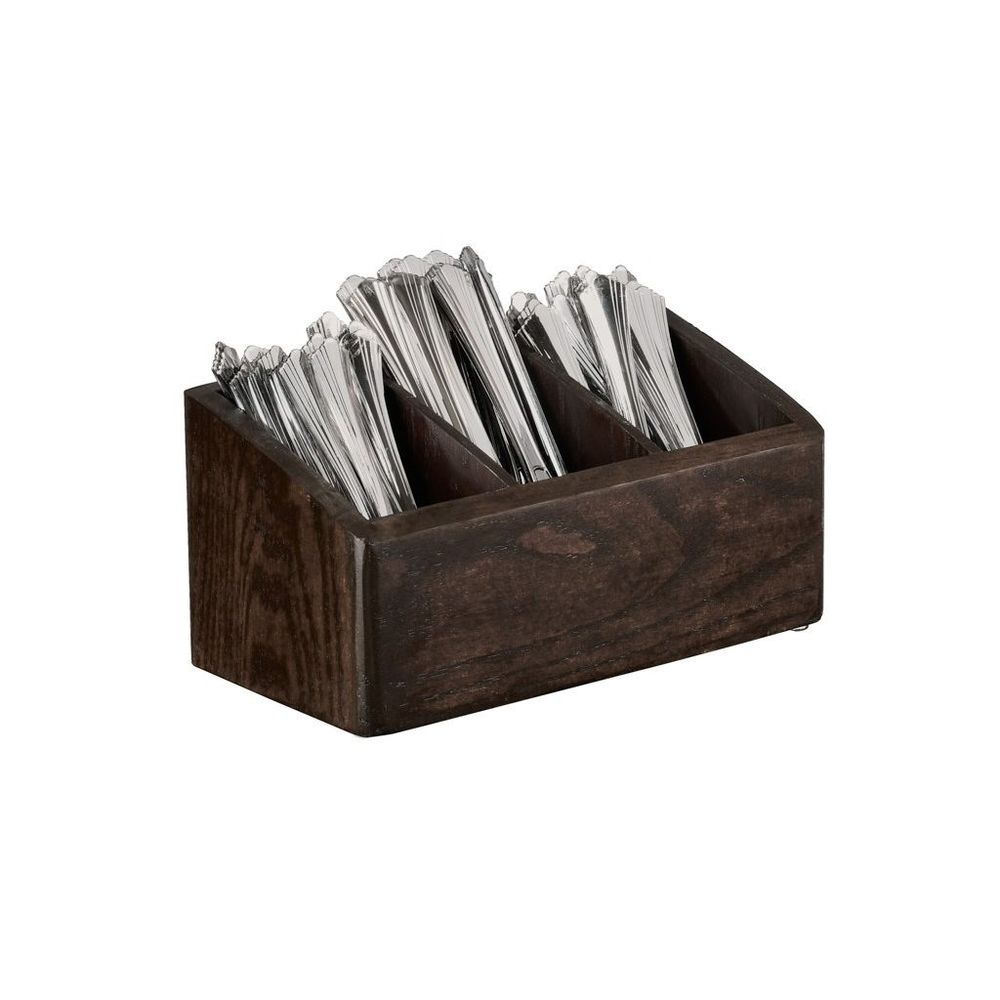 Cal-mil Heritage 3 Section Flatware Holder, 10.5 Inch Width X 5.5 Inch Depth X 5 Inch Height