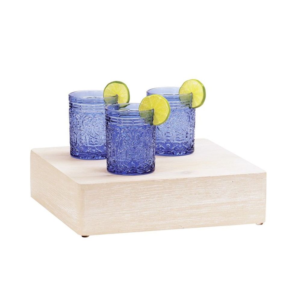 Cal-Mil Newport Square Riser, 12 inch Width x 12 inch Depth x 3.25 inch Height