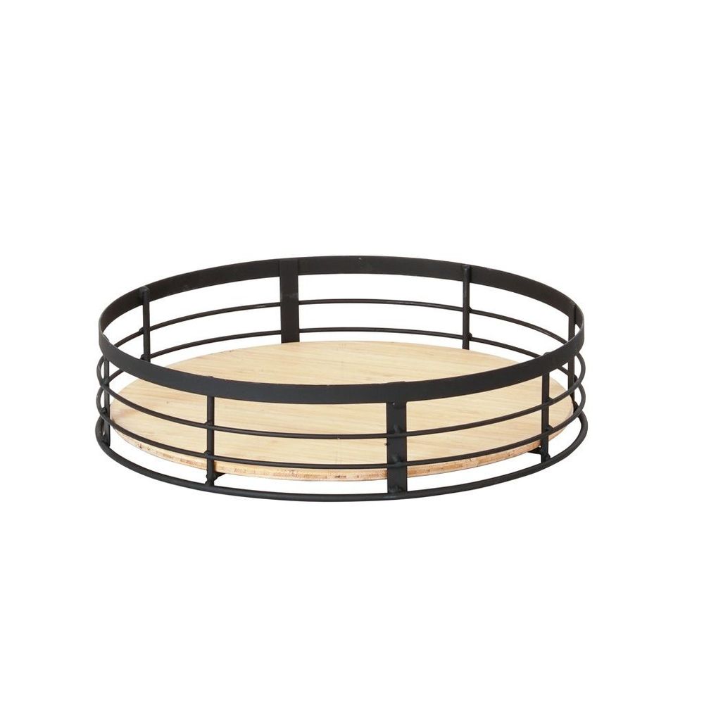 Cal-mil Madison Round Reversible Riser, 13 Inch Dia. X 3 Inch Height