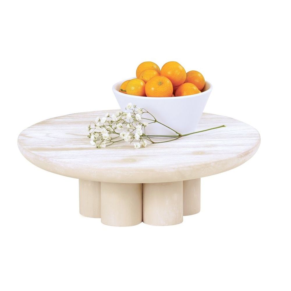 Cal-Mil Newport Round Pedestal Riser, 12 inch Dia. x 4 inch Height