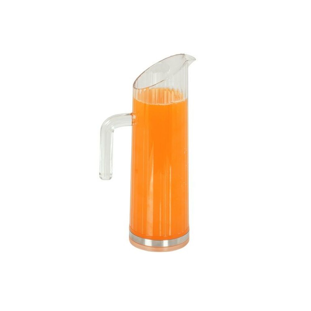 Cal-mil Ribbed Polycarbonate Pitcher, 53 Ounce Capacity