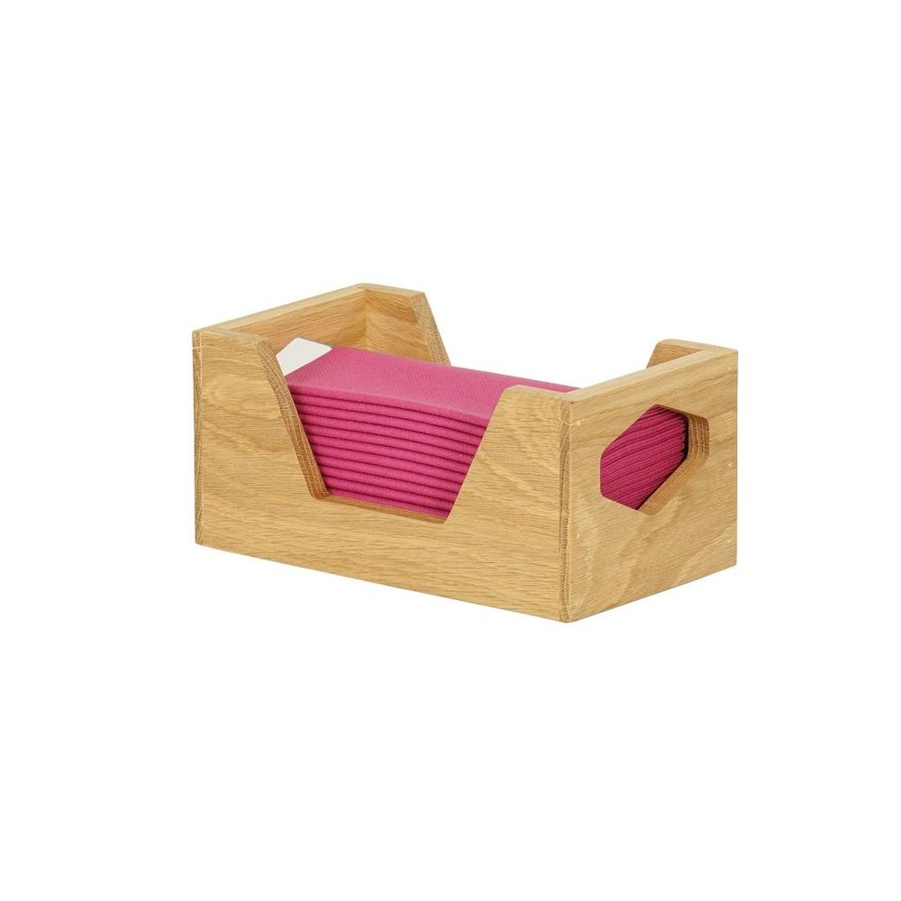 Cal-mil Oak Sydney Napkin Holder, 9 Inch Width X 5 Inch Depth X 4.5 Inch Height