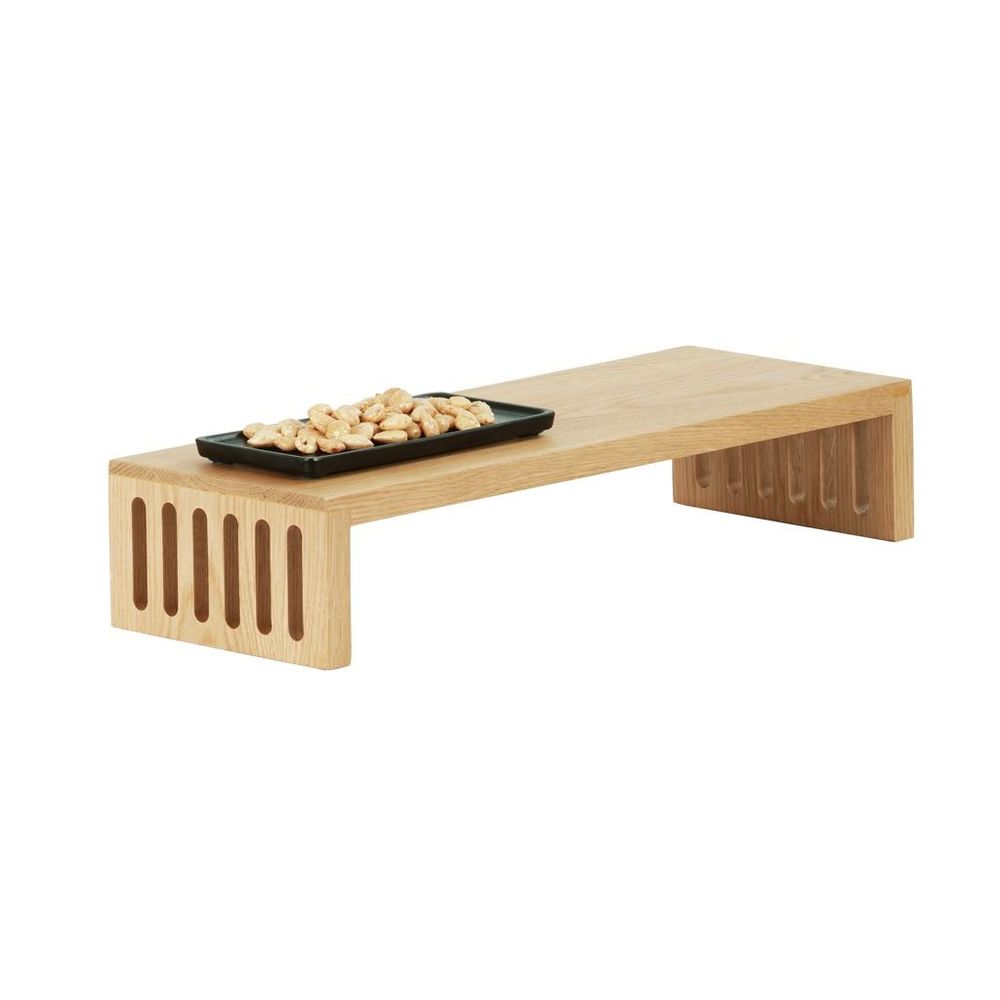 Cal-Mil Sydney Oak Nesting Riser, 19 inch Width x 7 inch Depth x 5 inch Height