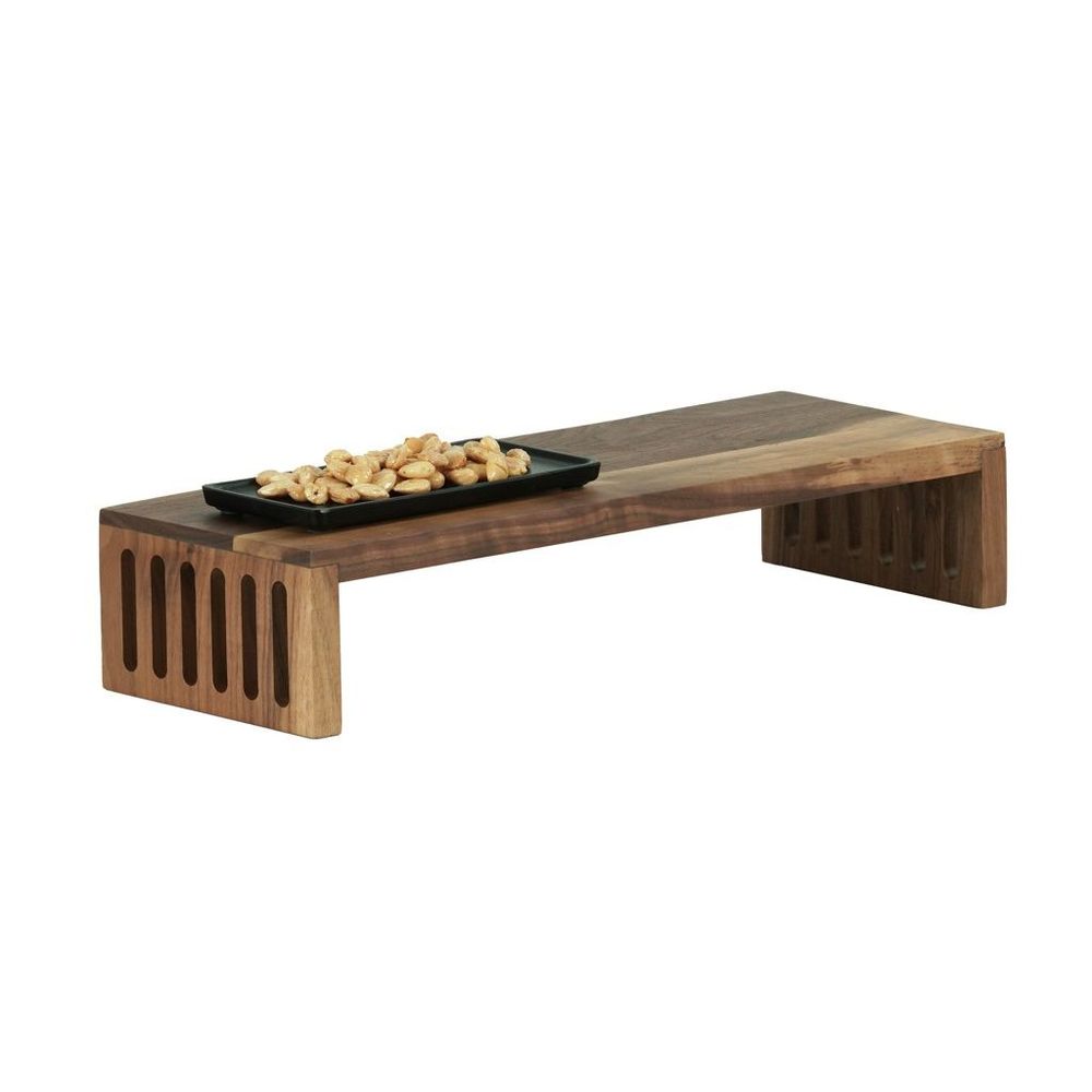 Cal-Mil Sydney Walnut Nesting Riser, 19 inch Width x 7 inch Depth x 5 ...