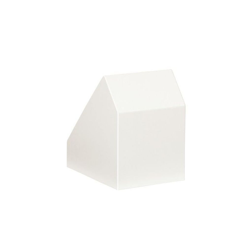 Cal-mil Exhibidor Vertical Clásico Blanco De 6 Cilindros Para Cubiertos / Condimentos, 11.5 X 15.75 X 15.75 Pulgadas