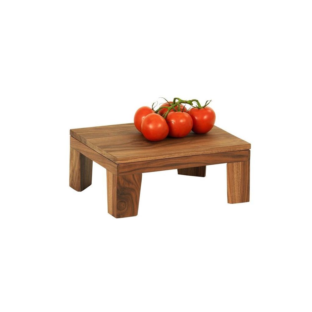 Cal-Mil Sydney Walnut Taper Leg Riser, 10 inch Width x 12 inch Depth x 6 inch Height
